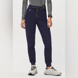 Figs Navy Blue Track Pants